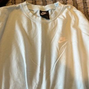 Nike light blue crewneck